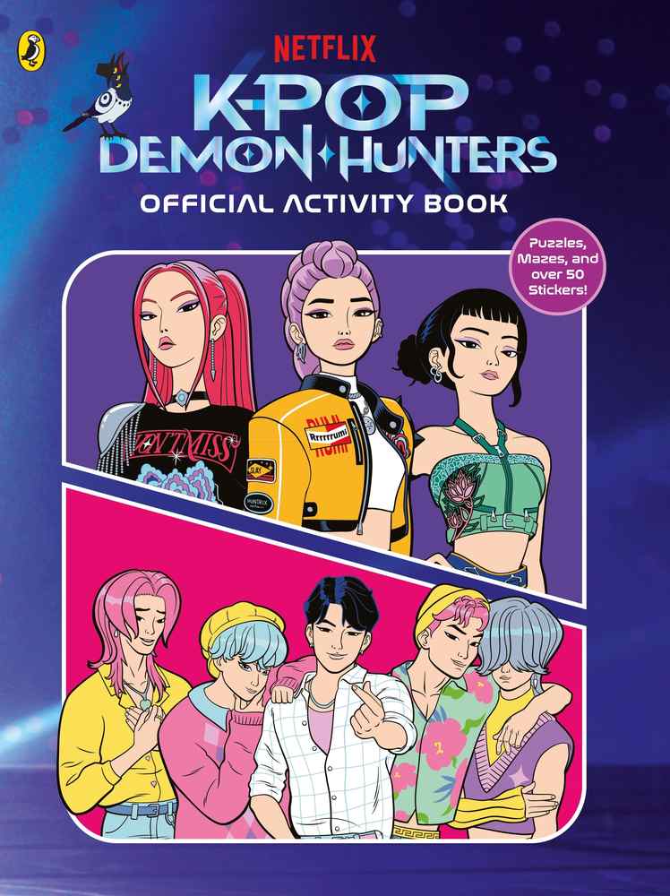 KPop Demon Hunters: Official Activity Book book cover