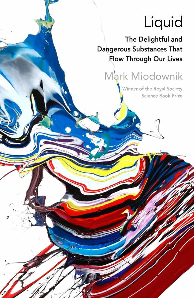 Liquid book cover