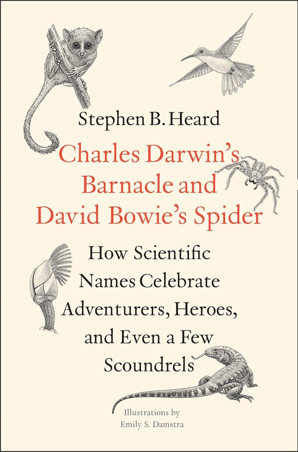 Charles Darwin's Barnacle and David Bowie's Spider: How Scientific Names Celebrate Adventurers, Heroes, and Even a Few Scoundrels cover