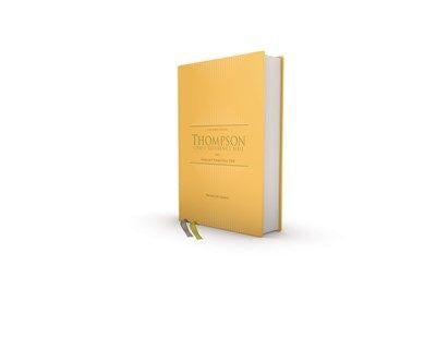 KJV Thompson Chain-Reference Bible, Red Letter, Comfort Print (Yellow Gold)