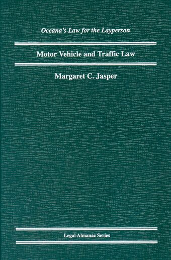 Motor Vehicle Law book cover