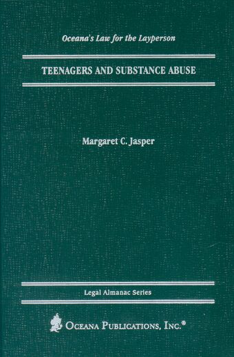 Teenagers and Substance Abuse book cover
