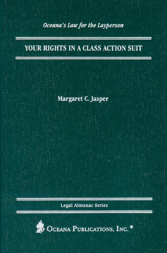 Your Rights in a Class Action Suit book cover