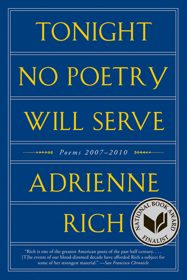 Tonight No Poetry Will Serve: Poems 2007 - 2010 cover