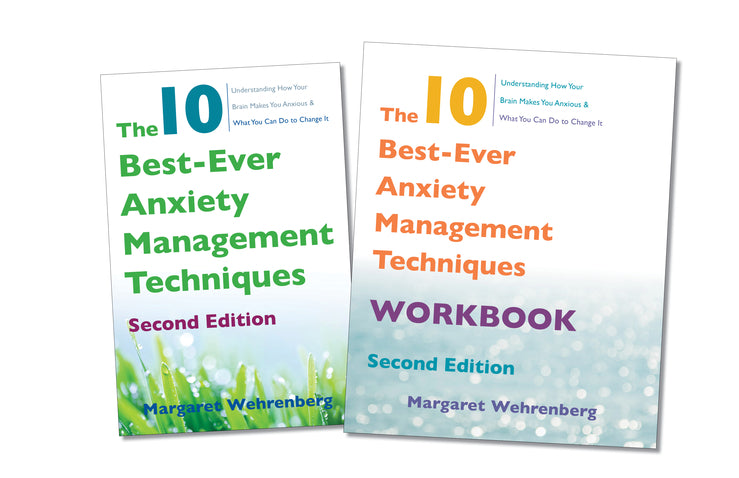 The 10 Best-Ever Anxiety Management Techniques, Two-Book Set cover