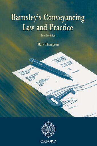 Barnsley's Conveyancing Law and Practice book cover