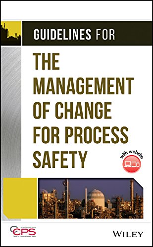 Guidelines for the Management of Change for Process Safety cover
