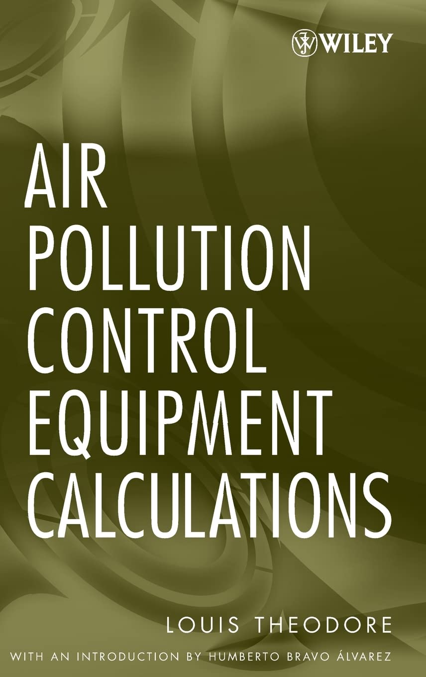 Air Pollution Control Equipment Calculations cover