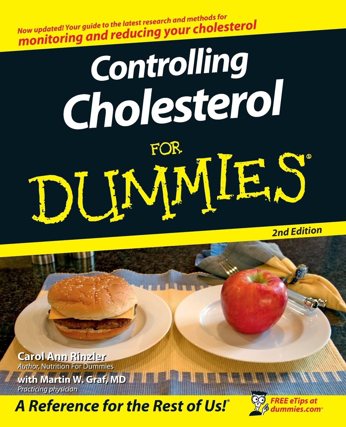 Controlling Cholesterol For Dummies cover