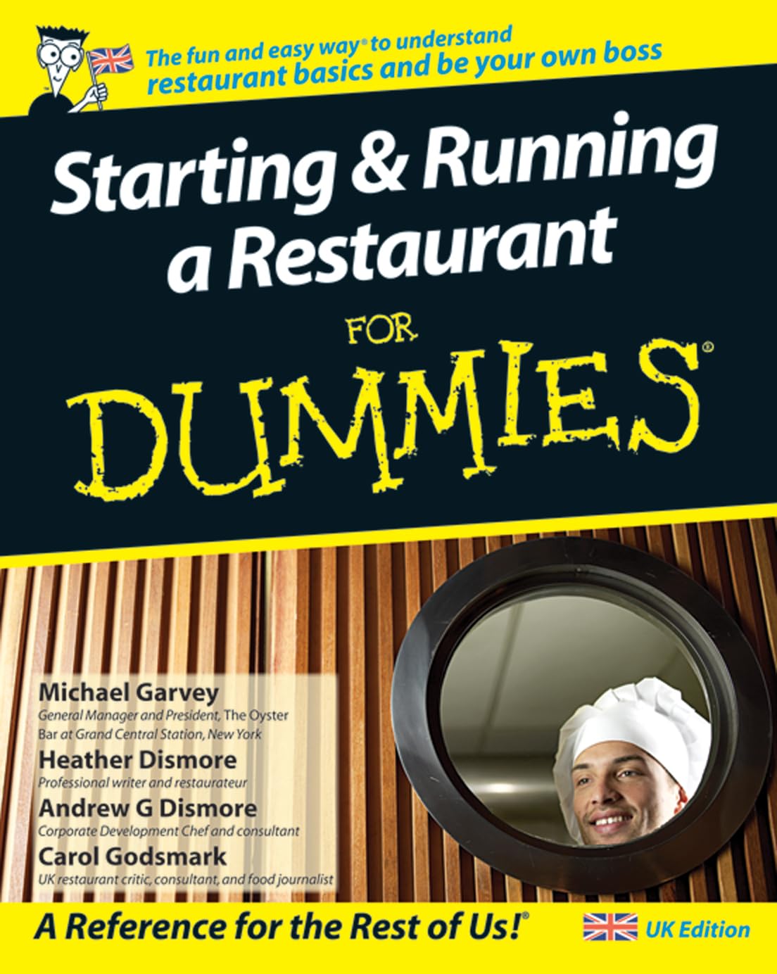 Starting and Running a Restaurant For Dummies, UK Edition cover