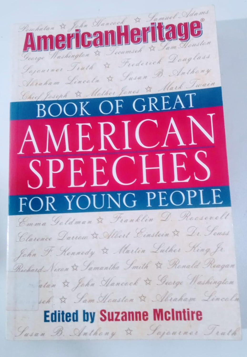 American Heritage Book of Great American Speeches for Young People cover