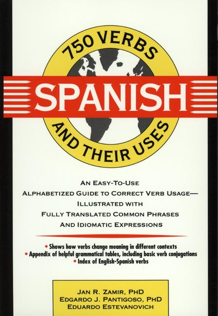 750 Spanish Verbs and Their Uses cover