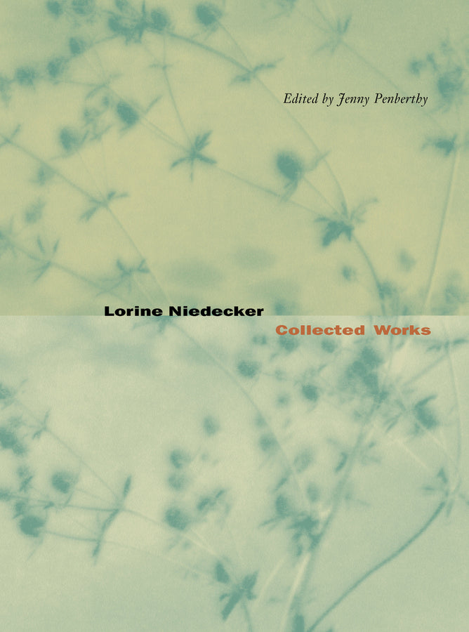 Lorine Niedecker: Collected Works cover