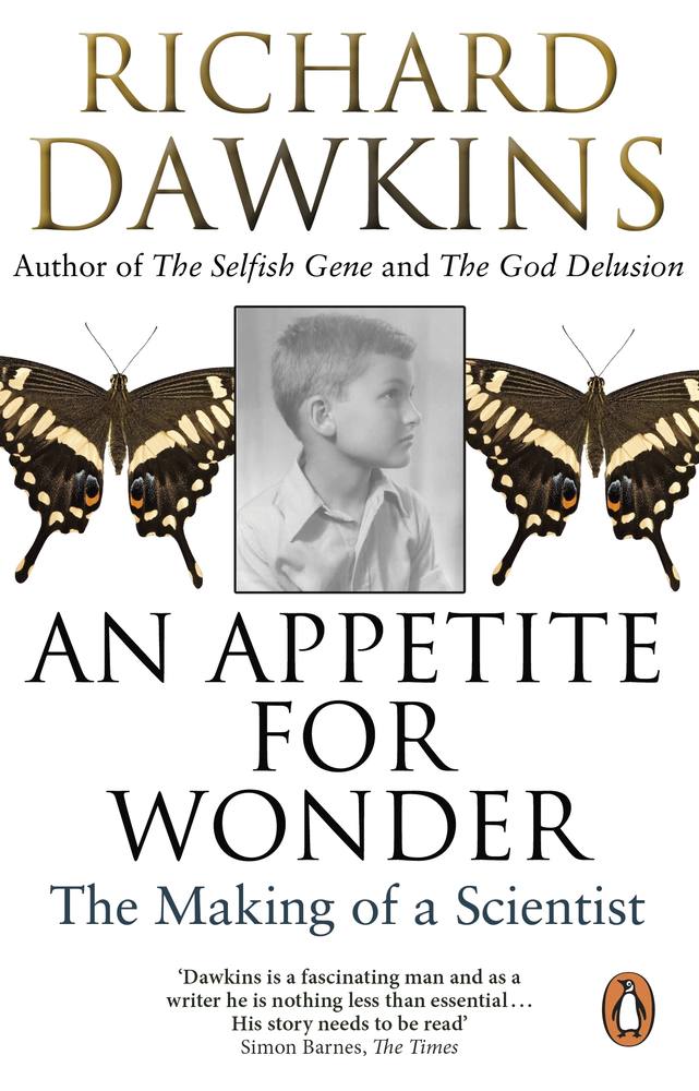 An Appetite For Wonder: The Making of a Scientist book cover