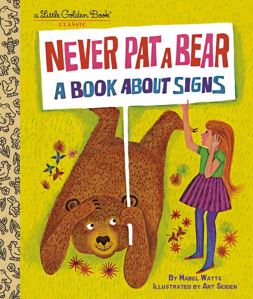 LGB Never Pat a Bear book cover