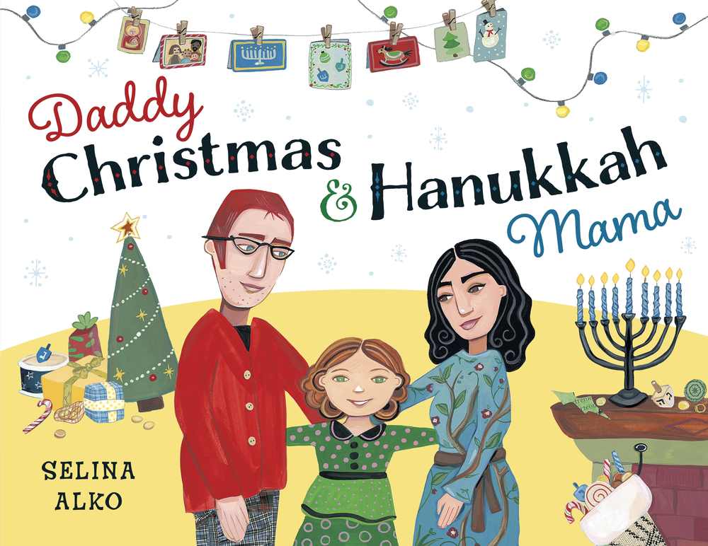 Daddy Christmas and Hanukkah Mama book cover