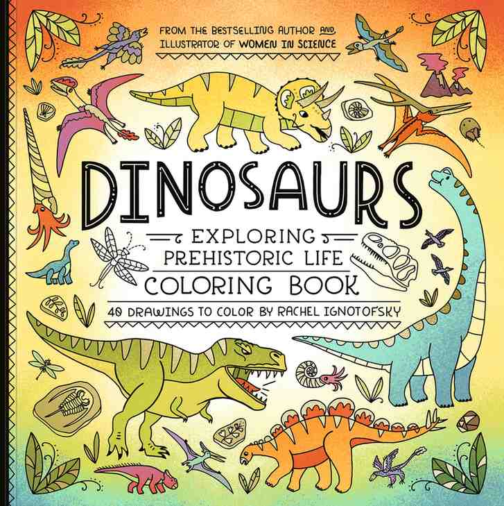 Dinosaurs Coloring Book book cover