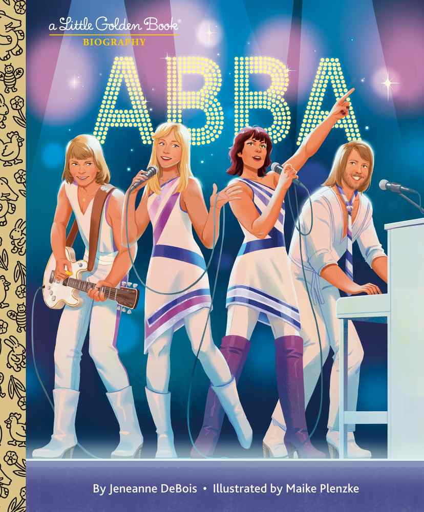 ABBA: A Little Golden Book Biography book cover
