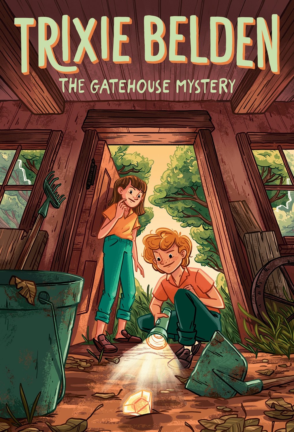 The Gatehouse Mystery: Trixie Belden