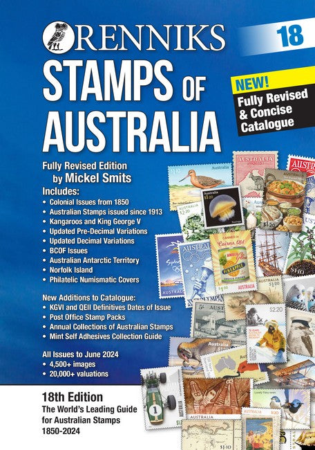 Renniks Stamps of Australia 18th Edition cover