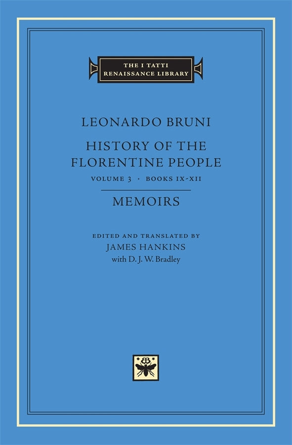The I Tatti Renaissance Library cover