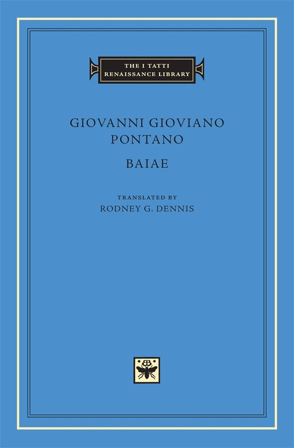 The I Tatti Renaissance Library cover
