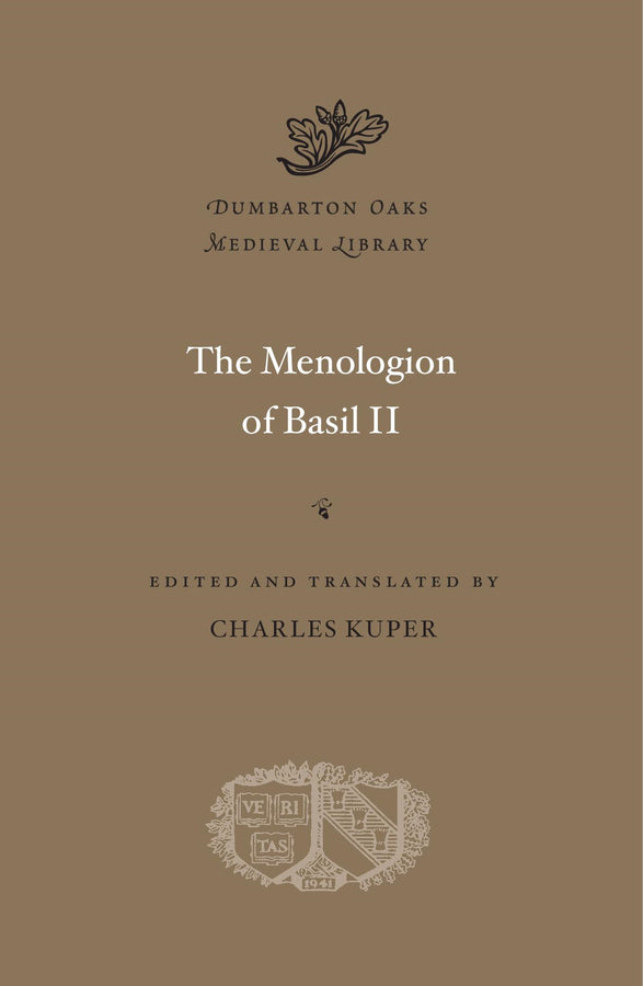 Dumbarton Oaks Medieval Library cover