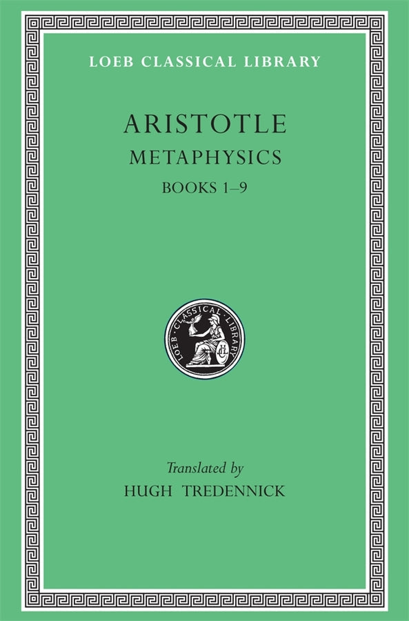 Metaphysics, Volume I