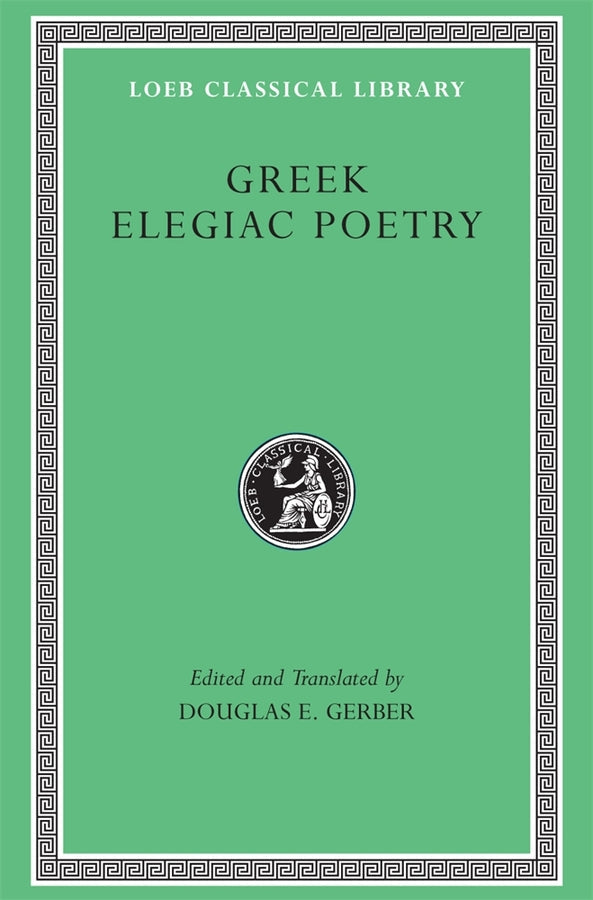 Greek Elegiac Poetry