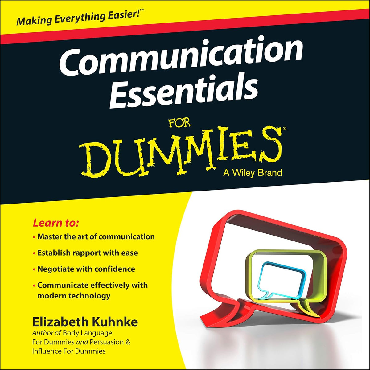 Communication Essentials For Dummies cover