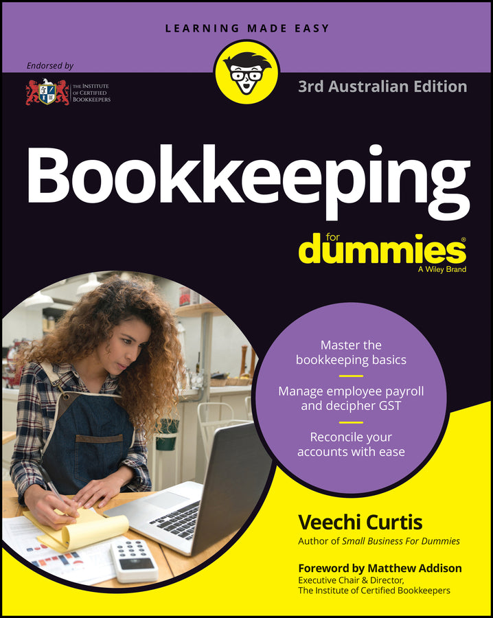 Bookkeeping For Dummies - Australia cover