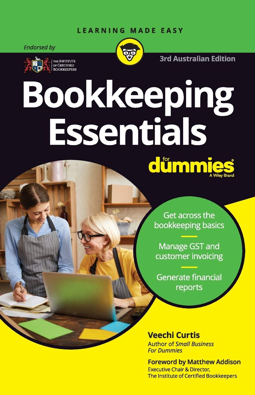 Bookkeeping Essentials For Dummies cover