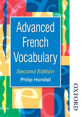 Advanced French Vocabulary book cover