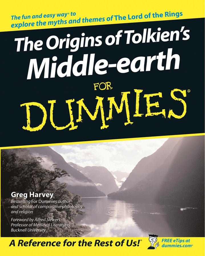 The Origins of Tolkien's Middle-earth For Dummies cover