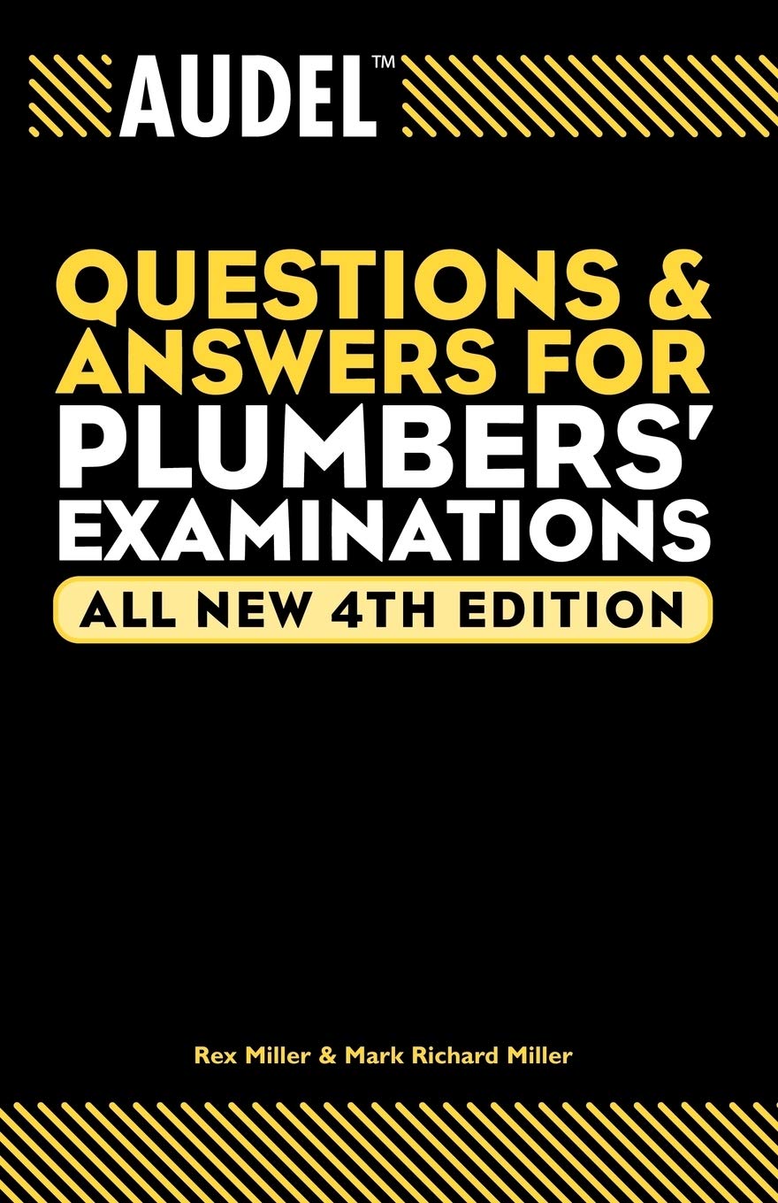 Audel Questions and Answers for Plumbers' Examinations cover