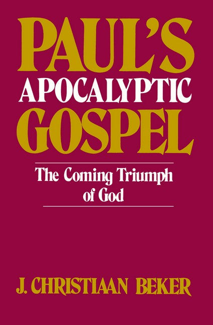 Paul's Apocalyptic Gospel cover