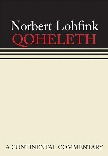 Qoheleth cover