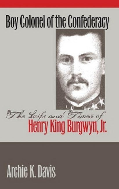 Boy Colonel of the Confederacy cover