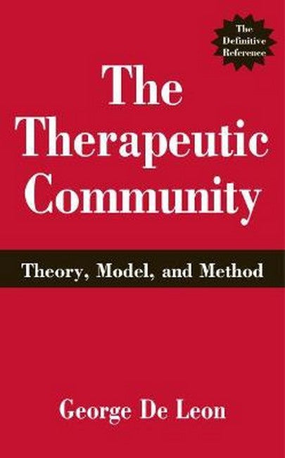 The Therapeutic Community cover