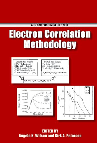 Electron Correlation Methodology book cover