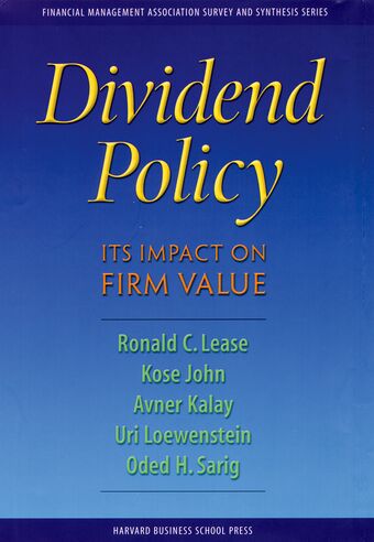 Dividend Policy book cover