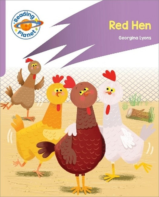 Reading Planet: Rocket Phonics - First Steps - Red Hen (Lilac Plus) cover