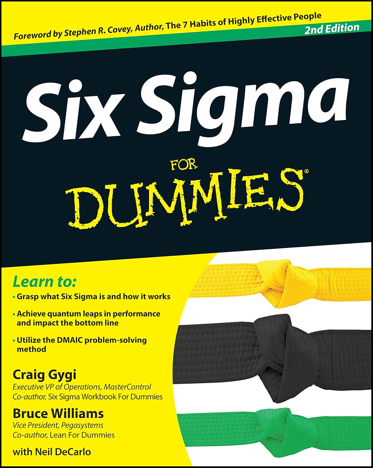 Six Sigma For Dummies cover