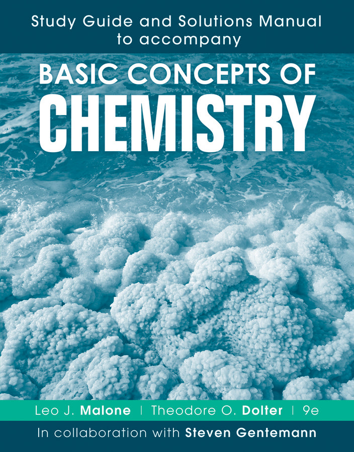Basic Concepts of Chemistry, 9e Study Guide and Solutions Manual cover