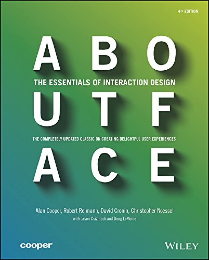 About Face: The Essentials of Interaction Design cover