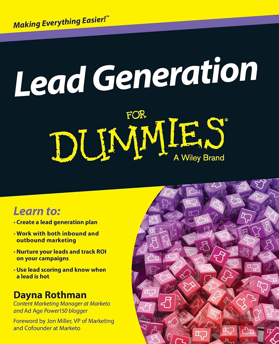 Lead Generation For Dummies cover