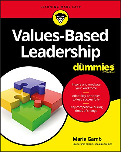 Values-Based Leadership For Dummies cover