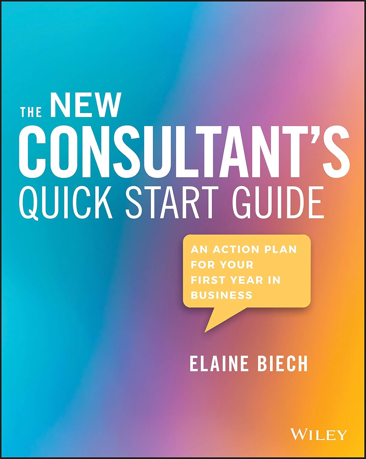 The New Consultant's Quick Start Guide: An Action Plan for Your First Year in Business cover