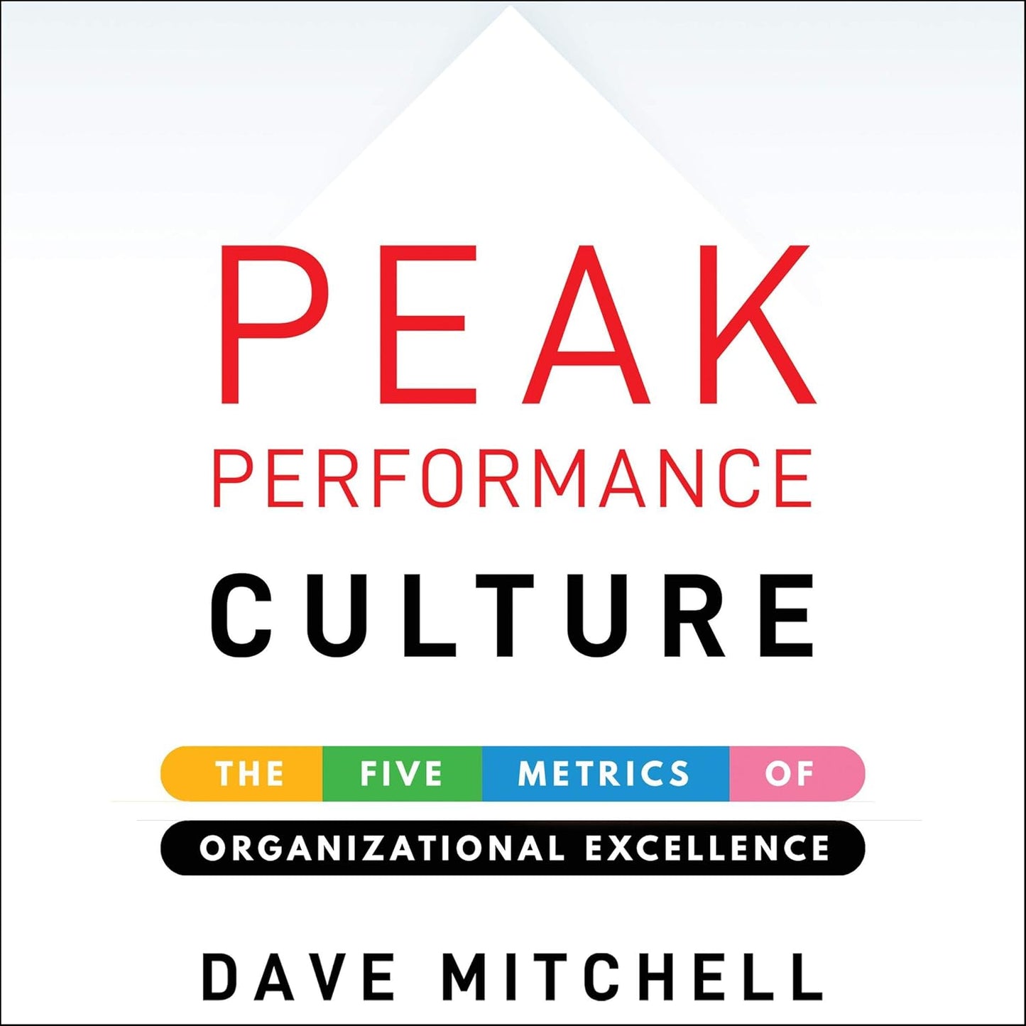 Peak Performance Culture: The Five Metrics of Organizational Excellence cover