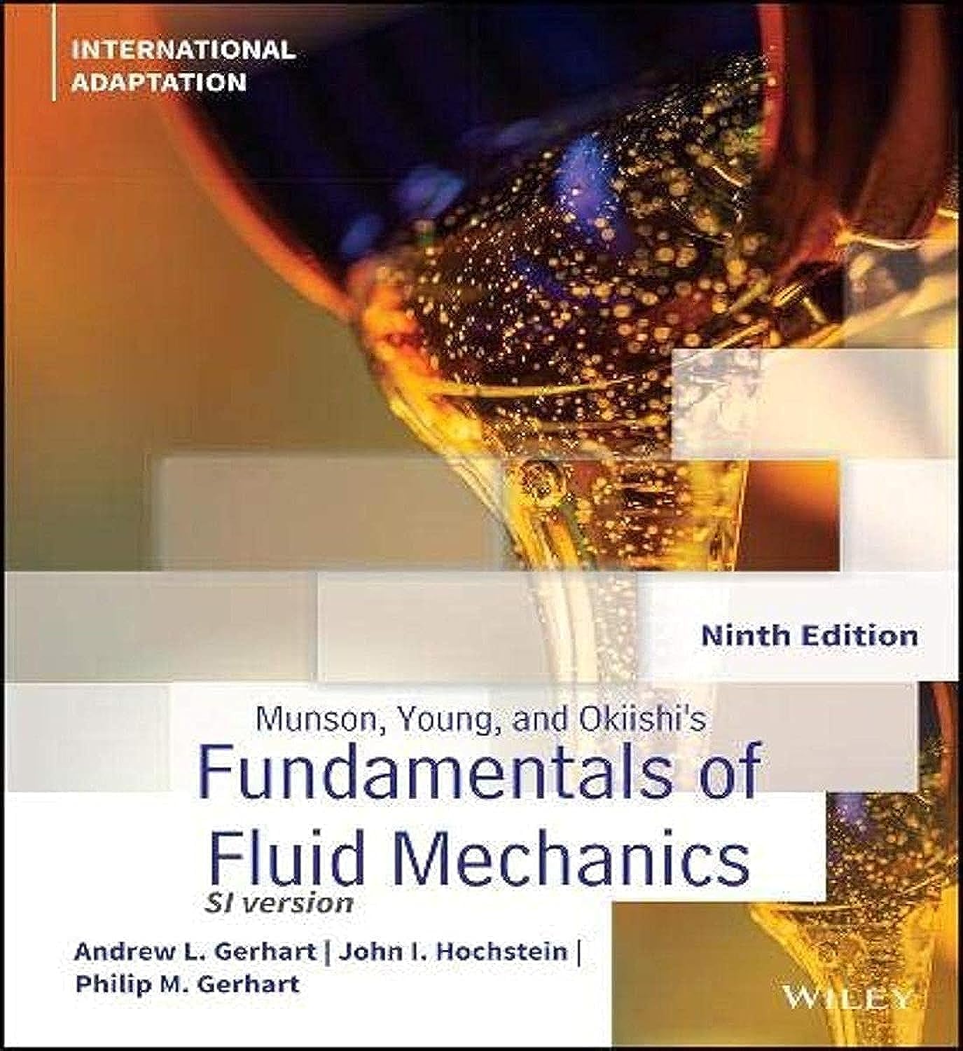 Munson, Young and Okiishi's Fundamentals of Fluid Mechanics, International Adaptation cover